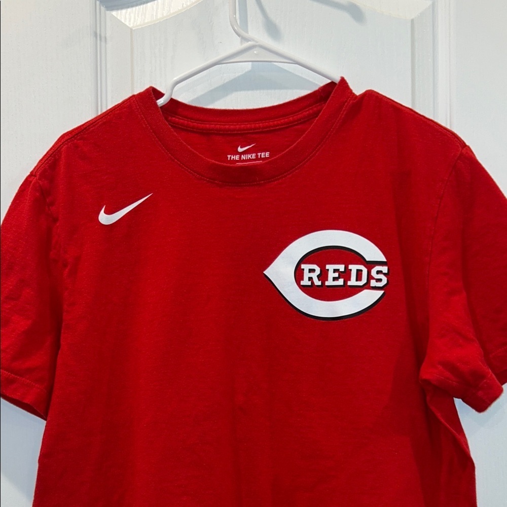 Nike Men’s Red Reds T-Shirt, Size Medium - Picture 2 of 5